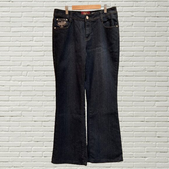 ONE 5 ONE Boot Cut Blue Jeans (Size 12) - Picture 1 of 7